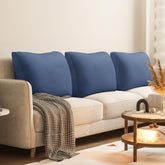 Kopfteil Lesekissen: Bett Sitzstütze Blau